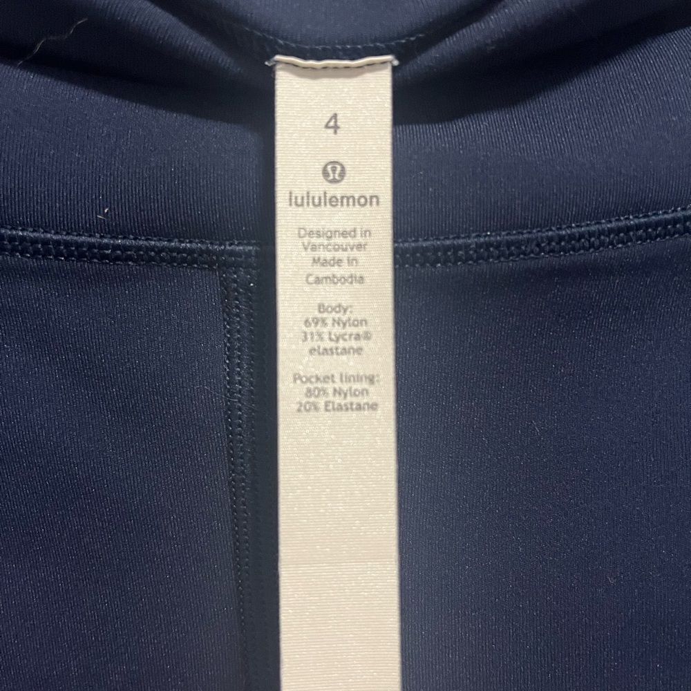 lululemon Navy Leggings